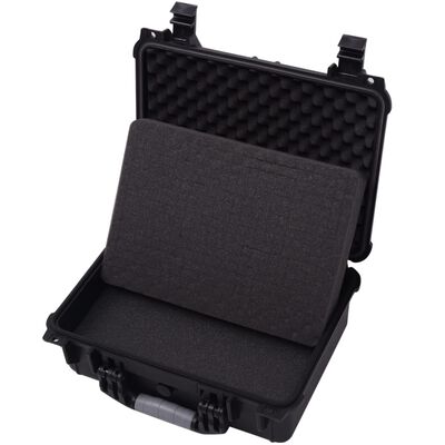 vidaXL Zaščitni kovček črne barve 40,6x33x17,4 cm