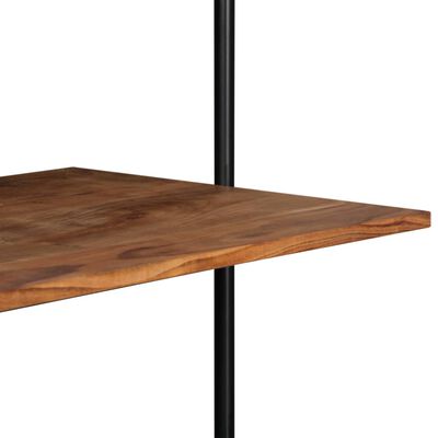 vidaXL Stenska miza 90x40x170 cm trden akacijev les