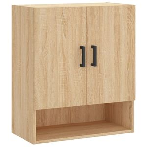 vidaXL Stenska omarica sonoma hrast 60x31x70 cm inženirski les