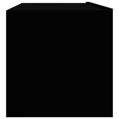 vidaXL TV omarica črna 100x30x30 cm iverna plošča