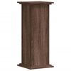 vidaXL Stojalo za rastline rjavi hrast 33x33x80 cm inženirski les