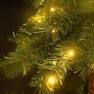 vidaXL Božično drevesce z LED lučkami 180 cm
