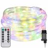 vidaXL Osvetljena vrv med 240 LED večbarvno 10 m PVC