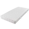 vidaXL Vzmetnica s pralno prevleko 200 x 180 x 17 cm H3