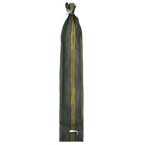 vidaXL Vreče s peskom 10 pcs Temno zelena 100 x 25 cm HDPE