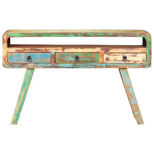 vidaXL Komoda 120x30x75 cm trden predelan les