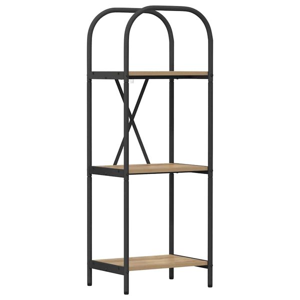 vidaXL Knjižna polica Umetni hrast 40 x 30 x 109 cm Konstruiran les