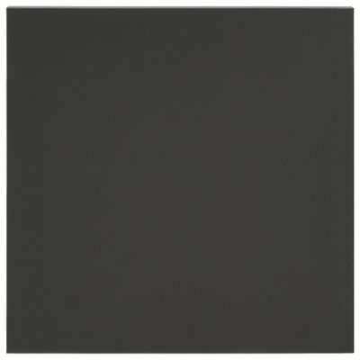 vidaXL Kopalniška stenska polica za umivalnik siva 40x40x16,3 cm