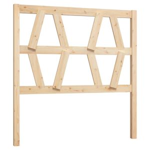 vidaXL Posteljno vzglavje 81x4x100 cm trdna borovina