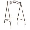 vidaXL Okvir za gugalnico Antik rjava 113 x 121,5 x 168 cm Jeklo