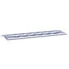 vidaXL Blazina za klop Oxford tkanina Modra črta 180 x 50 x 3 cm