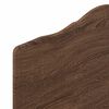 vidaXL Vzglavje Rjav hrast 80 cm Konstruiran les