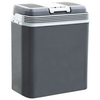 vidaXL Prenosna termoelektrična hladilna torba 20 L 12 V 230 V E