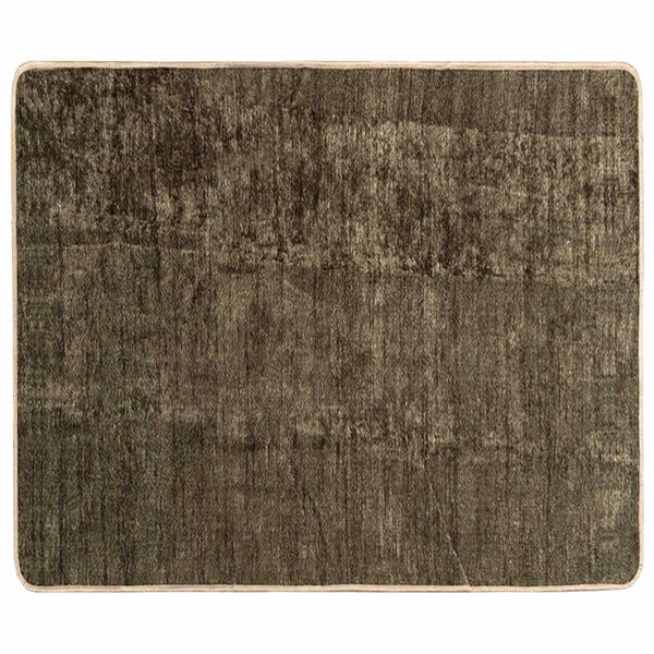 vidaXL Preproga runner MARSA Go&scaron;ča zelena 100 x 80 cm Poliester in PVC