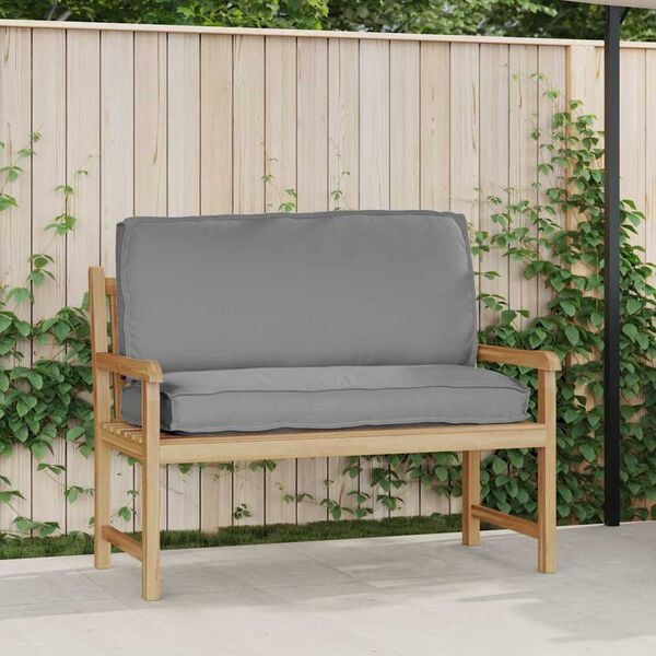 vidaXL Blazina Siva 120 x 50 x 12 cm Oxford tkanina