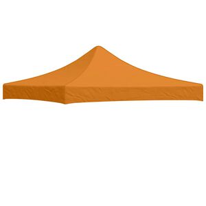 vidaXL Streha za vrtni &scaron;otor 3x3 m oranžna 270 g/m&sup2;