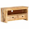 vidaXL TV omarica 79x30x40 cm robusten mangov les