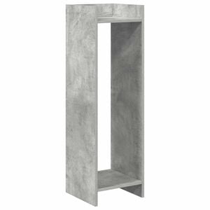 vidaXL Stojalo za rastline Betonsko siva 30 x 30 x 100 cm