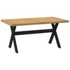 vidaXL Jedilna miza NOAIN 160x90x75 cm trdna borovina