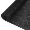 vidaXL Za&scaron;čitna mreža črna 2x10 m HDPE 195 g/m&sup2;