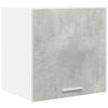 vidaXL Viseča omarica Beton sivo in bela 40 x 31 x 40 cm