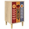 vidaXL Nočna omarica ESSEN Sonoma hrast 36 x 33 x 60 cm Inženirski les