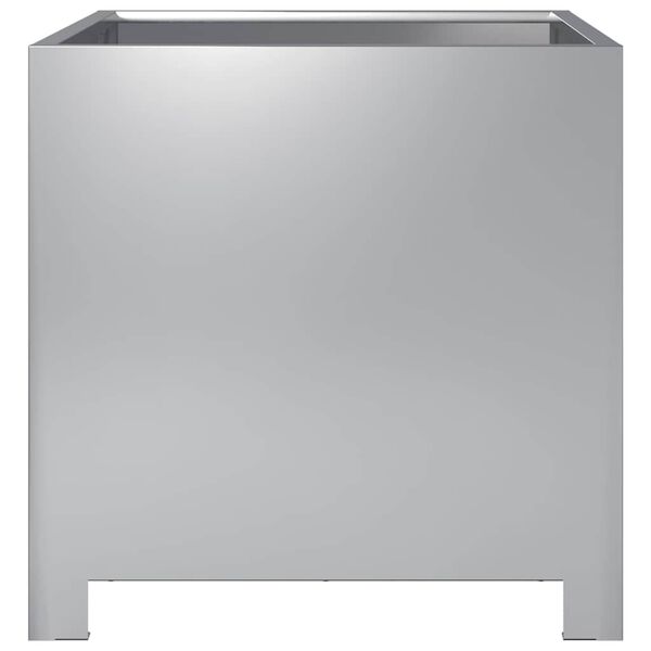 vidaXL Vrtno korito 40x40x40 cm pocinkano jeklo