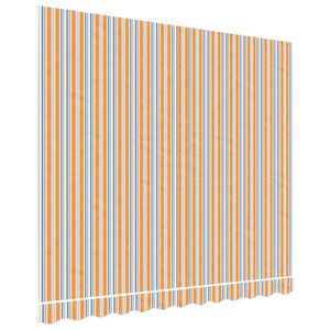 vidaXL Nadomestno blago za tendo oranžno in modro 280x245 cm poliester