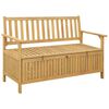 vidaXL Klop s prostorom za shranjevanje 2 -Seater 120 x 63 x 84 cm