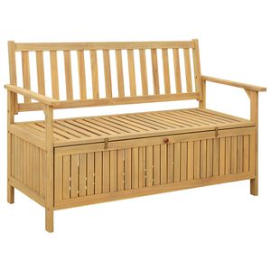 vidaXL Klop s prostorom za shranjevanje 2 -Seater 120 x 63 x 84 cm