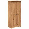 vidaXL Garderobna omara 80x50x171,5 cm trdna borovina Panama Range