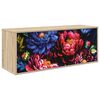 vidaXL Stenska TV omarica KIEL 102 x 33 x 40 cm Sonoma hrast