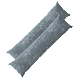 vidaXL Prevleka za blazino HEERLEN Svetlo modra 40 x 145 cm