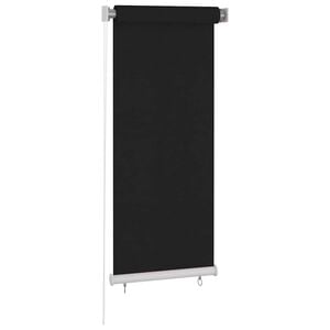 vidaXL Zunanja rolo senčila 65 (&Scaron;) x 140 (V) cm črne barve
