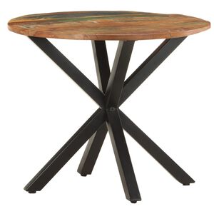 vidaXL Stranska mizica 68x68x56 cm trden predelan les