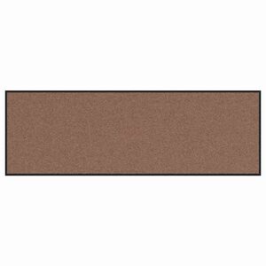 vidaXL Doormat Rjava in črna 60 x 180 cm 100% poliamid