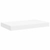 vidaXL Stenska polica bela 40x23,5x3,8 cm MDF