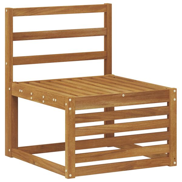 vidaXL Sedežne garniture 4 pcs Naravna Masiven les akacije