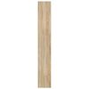 vidaXL Knjižna omara/pregrada sonoma hrast 40x30x198 cm