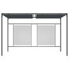 vidaXL Paviljon z zložljivo streho 4x3x2,3 m antraciten 180 g/m²