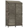 vidaXL Vrtna lopa antracit 102x52x174,5 cm trden les jelke