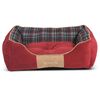 Scruffs Postelja za hi&scaron;ne ljubljenčke Highland rdeča M