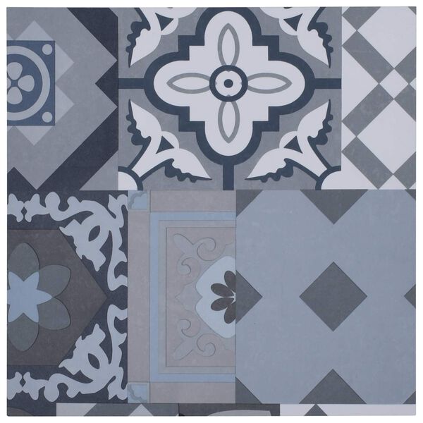 vidaXL Talne deske 55 pcs večbarvno 5,11 m&sup2; PVC