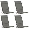 vidaXL 4-delne blazine za visok naslon GEMERT 4 pcs 100% poliester