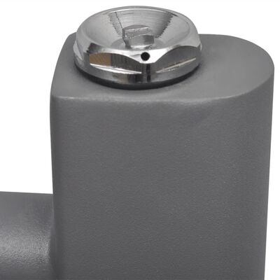 Kopalniški cevni radiator za centralno ogrevanje raven 500x764 mm