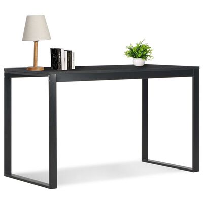 vidaXL Računalniška miza črna 120x60x70 cm