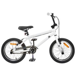 vidaXL BMX Kolo 20 Palcev za starej&scaron;e od 9 let Bela