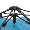 vidaXL Pop up &scaron;otor za kampiranje za 2-3 osebe 240x210x140 cm moder