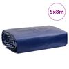 vidaXL Ponjava modra 5x8 m 650 g/m²