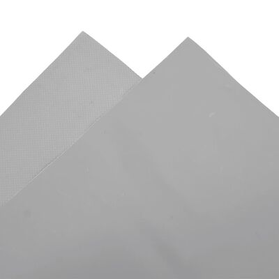 vidaXL Ponjava siva 1,5x20 m 650 g/m²